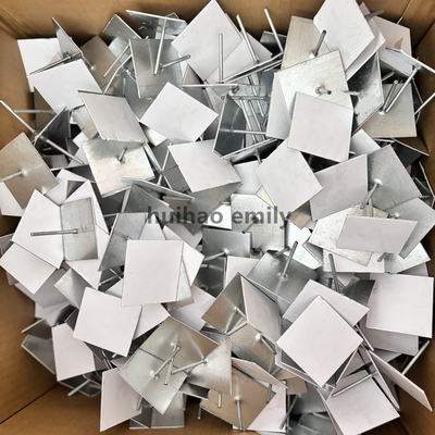 2.7mm Glavanized Steel Self Adhesive Insulation Stick Pins Fixing Rock Wool Layer