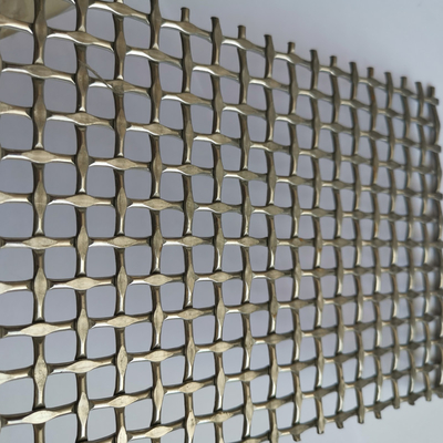 Stainless Steel Decorative Architectural Mesh Panel For Kitchen Furniture