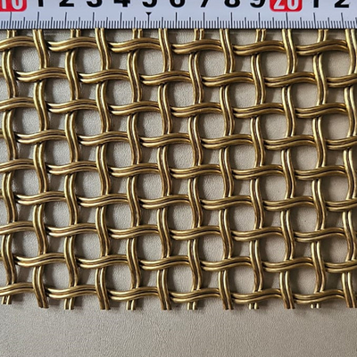 Stainless Steel Decorative Architectural Mesh Panel For Kitchen Furniture