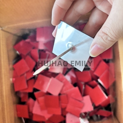 50x50mm Base Plate Odm Self Sticking Insulation Hangers Thermal For Exterior Wall