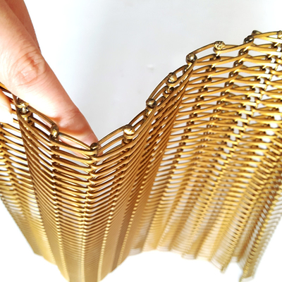 Chain Link Metal Mesh Curtain For Room Dividers