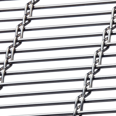 Wire Rod Architectural Wire Mesh For Exterior Wall