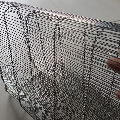 Decorative Flexible Metal Mesh Curtain For Background