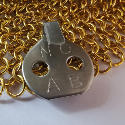 22mm Stainless Steel Lacing Hook For Reusable Insulation Blankets