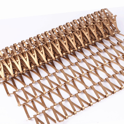 Balanced Spiral Wire Mesh For Metal Curtain