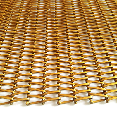 Balanced Spiral Wire Mesh For Metal Curtain