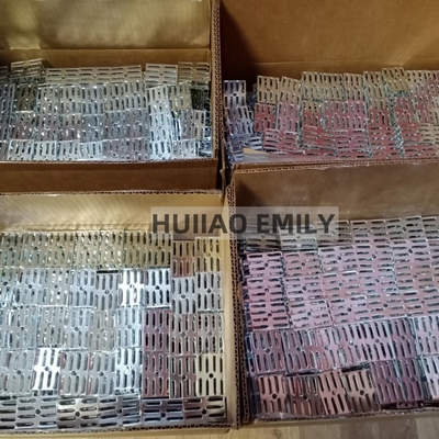 50mmx38mm Acoustical panel insulation impaling clips with 8 pins