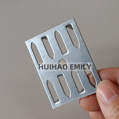 50mmx38mm Acoustical panel insulation impaling clips with 8 pins