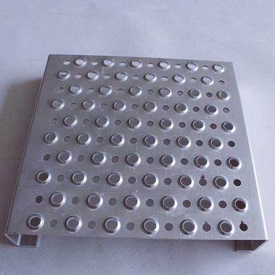 Galvanized Safety Grating Plank 182-356mm Width Industrial Flooring