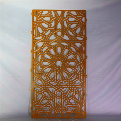 1220x3050mm Laser Cut Aluminum Mesh Panel for Exterior Fence