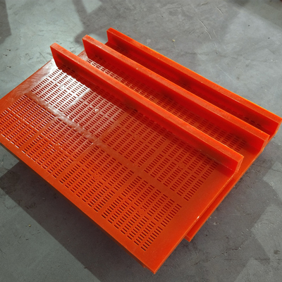 Polyurethane Self Cleaning Dewatering Screen Mesh 30-40mm Thickness