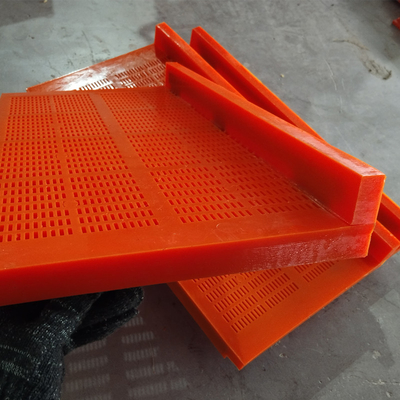 Polyurethane Self Cleaning Dewatering Screen Mesh 30-40mm Thickness