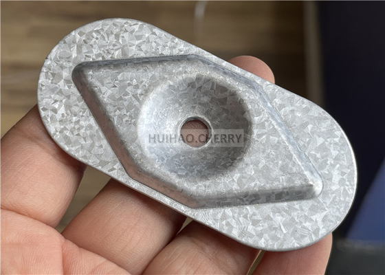 Galvalume Steel Metal Seam Plate 82x40mm Roofing Fastener