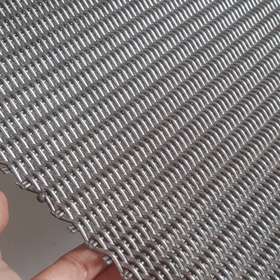Decorative Mesh Metal Fabric For Elevator Cladding