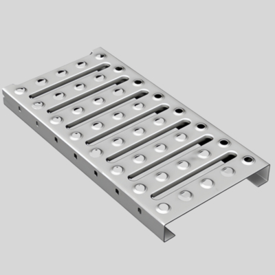 Perforated Aluminum Architectural Mesh Panels For Grip Strut Grating Platforms