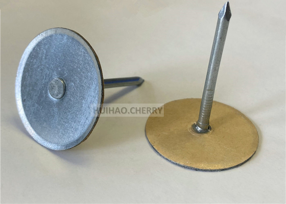 2" Duct Insulation Pins & Fasteners Galvanized Steel Weld Pins Used For HVAC Insulation