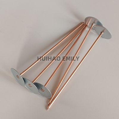 2.7mm Cupped Head Stud Welding Insulation Pins To Fasten Fiberglass Duct Wrap