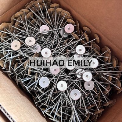 2.7mm Cupped Head Stud Welding Insulation Pins To Fasten Fiberglass Duct Wrap
