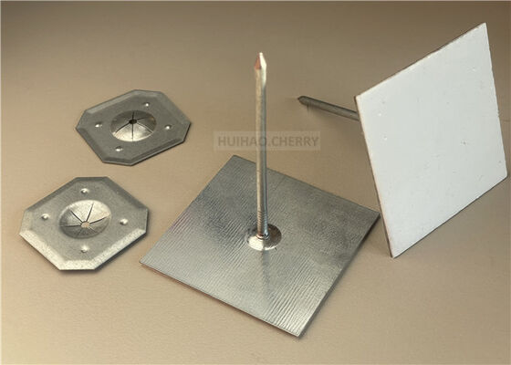 2-1/2" Stick Pins For Rigid Insulation For Attaching Thermal And Acoustic Insulation In HVAC ducting System