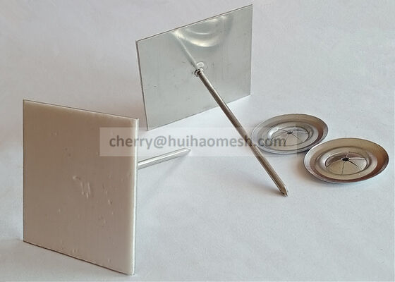 2-1/2" Stick Pins For Rigid Insulation For Attaching Thermal And Acoustic Insulation In HVAC ducting System