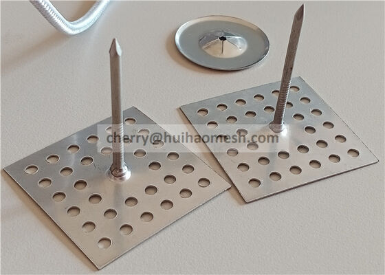 2-1/2" Stick Pins For Rigid Insulation For Attaching Thermal And Acoustic Insulation In HVAC ducting System