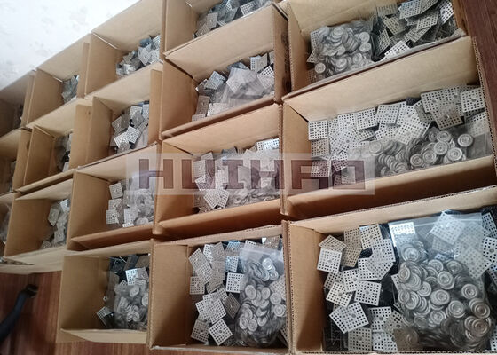 2-1/2" Perforated Base Insulation Hangers Fixing Acoustic Insulation Materials