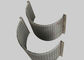 120 Degree Wedge Wire Dewatering Sieve Bend Screen , V Wire Looped Bend Mesh
