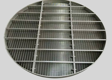 Media Support Grids Fabricated With Wedge Wire