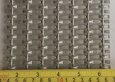 Stainless Steel Crimped Woven Wire Mesh For Curtains Cabinet Door