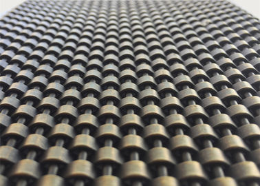 Brass Elevator Metal Mesh With Brushed Finish