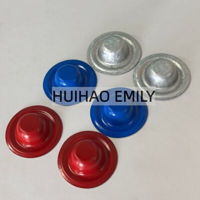 Waterproof Colorful 35mm Metal Roof Screw Caps Cover Washers For Roofing Screws
