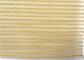 Spiral Fabric Decorative Wire Mesh In Antioxidant Brass For Shade Screens