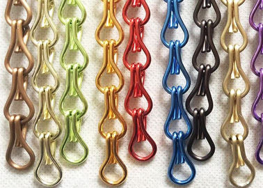 Aluminum Hook Link Drapery For Architecture Outside Designs