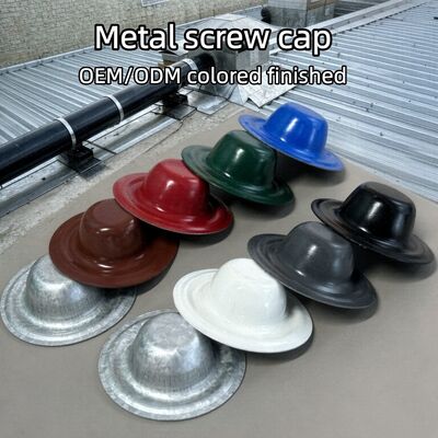 35mm Galvalume Metal Screw Caps Seals Over Existing Screws-Support Different Colors