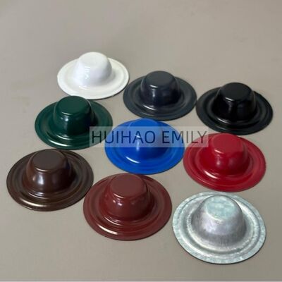 36mmx11mm Metal Waterproof Roofing Screws Cap Cover Roofing Hex Self-Drilling Screws
