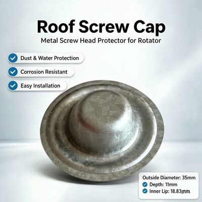 Galvalume Steel roofing fasteners Metal Roof Screw Caps For Waterproof screw cover