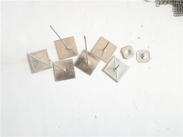 203mm Length Aluminum Self Adhesive Insulation Pins Used For Duct Connector