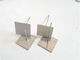 Galvanized Steel Self Stick Insulation Pins With 2'' Square Base For Air Duct