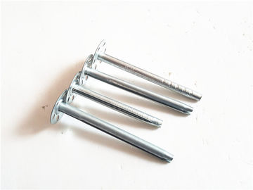 Stainless Steel Insulation Wall Plugs , Perforated  Metal Insulation Anchor Nail