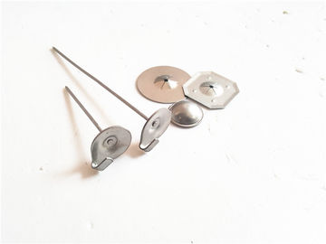 Stainless Steel Metal 12ga Lacing anchor Pins Used For Exhaust Insulation Blankets