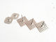 Soundproofing Work Metal Insulation Anchor Pins With Square Type Perforated Base