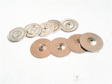 38mm Diameter Round Self Locking Washer For Perforated Base Insulaton Fasteners