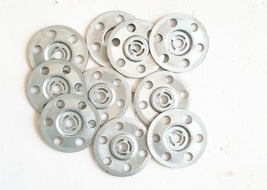 Durable Insulation Galvanised Metal Fixing Disks For Wall &amp; Floor Board