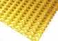 PVDF Finished Gold Color Aluminum Expanded Mesh Wall Cladding 1200MMX3000MM
