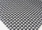 Hook Type Manganese Steel Woven Wire Mesh Quarry Screen With Square Aperture
