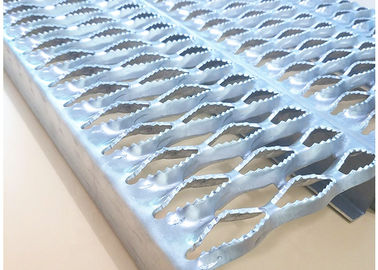Aluminum Perforated Anti -Slip Grip Strut Walkway 3 Diamond 2" Channel Depth
