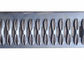 Galvanized Steel Perforated Grtp Strut Grating For Stair Tread With Diamond Hole