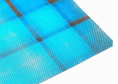 Architectural Decorative Glass Laminated Metal Mesh For Wall Partitioning