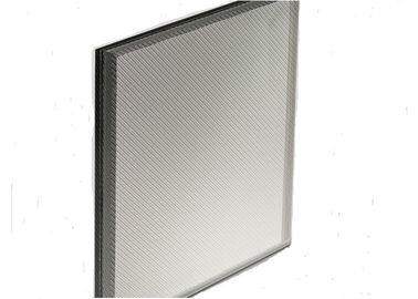 Colorful metal Mesh Fabric Laminated Glass Facade