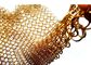 1.2X10MM Fireplace Mesh Curtain , Metal Mesh Curtain Panels For Space Divider